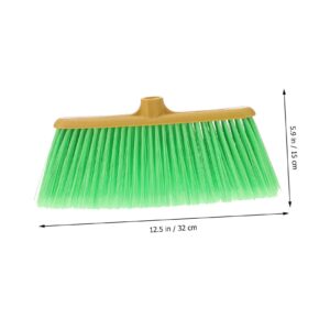 Anneome Durable Plastic Broom Head Replacement for Indoor and Outdoor Cleaning Compatible with Broom Sticks for Household and Commercial Use Broom Accessories