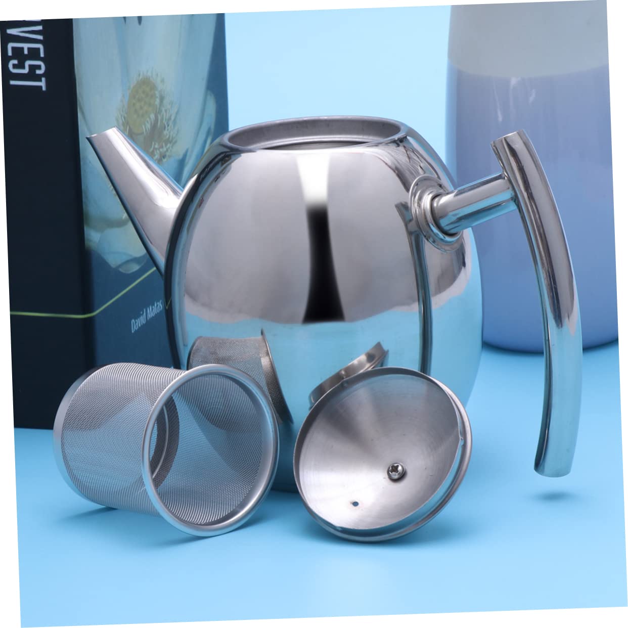 MAGICLULU Coffee Espresso Machine Stovetop Water Brew Heating Kettle Vintage Coffee Maker Hand Drip Brewing Kettle Manual Espresso Machine Coffee Pot Tea Pot Tea Kettle Short Mouth