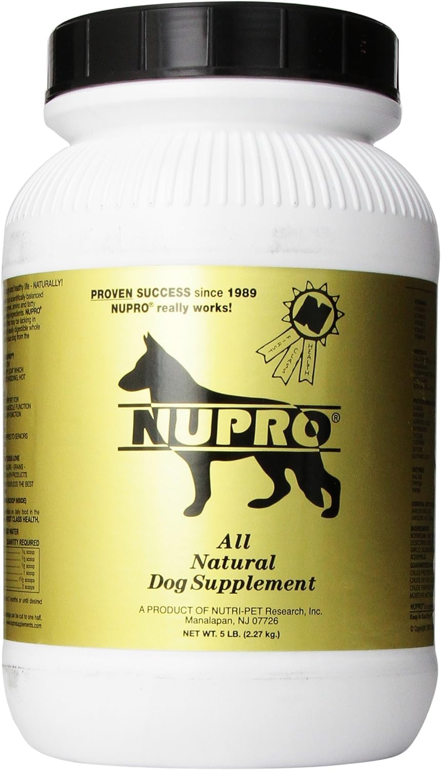 Nutri-Pet Research Nupro Dog Supplement, 5-Pound. Packed by Ilios