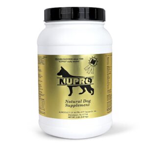 nutri-pet research nupro dog supplement, 5-pound. packed by ilios