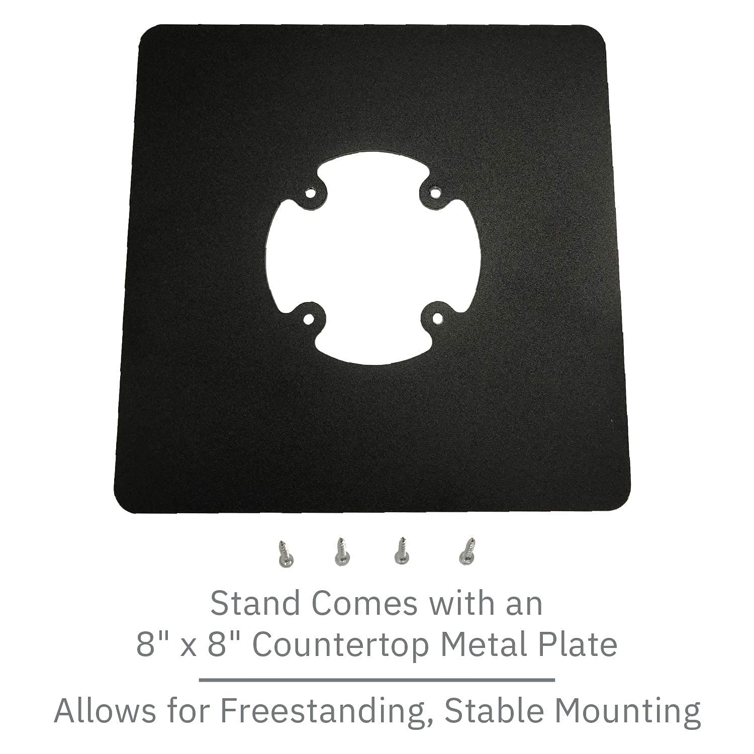 Pax Aries 8 Low Freestanding Swivel and Tilt Stand with Square Plate