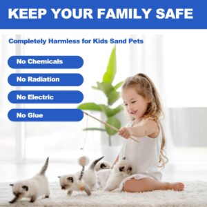 Extra Large Humane Mouse Trap,Reusable Automatic Rat Trap,Didirectional Combined Continuous Rat Traps Cage,No Bait,Mouse Stations for Mice Outdoor and Indoor,Keeps Children and Pets Safe