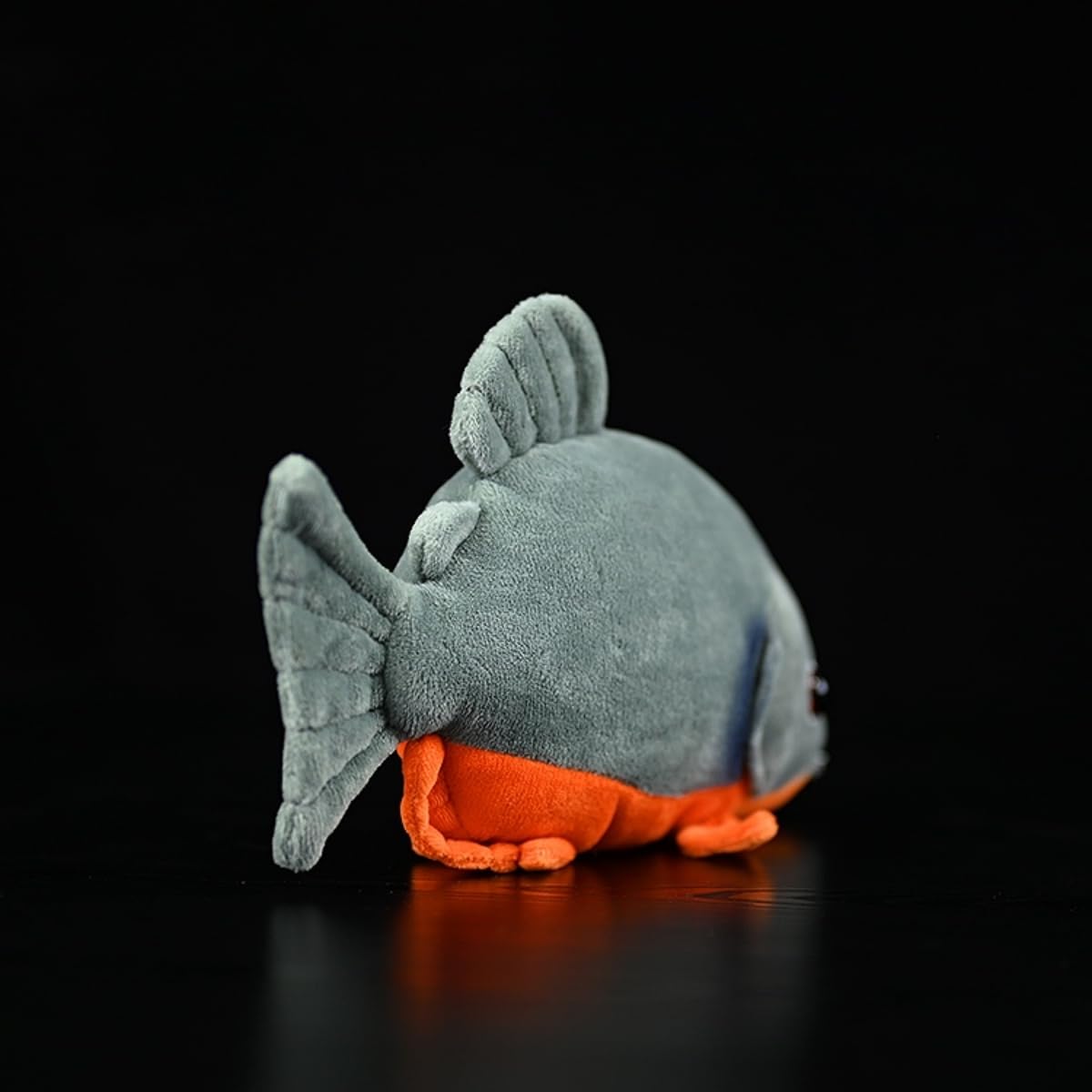 Nohito Piranha Fish Stuffed Animal Piranha Plush Toy Realistic Stuffed Fish Animals Plushie Pillow Doll Kids Gifts 8.7 Inches