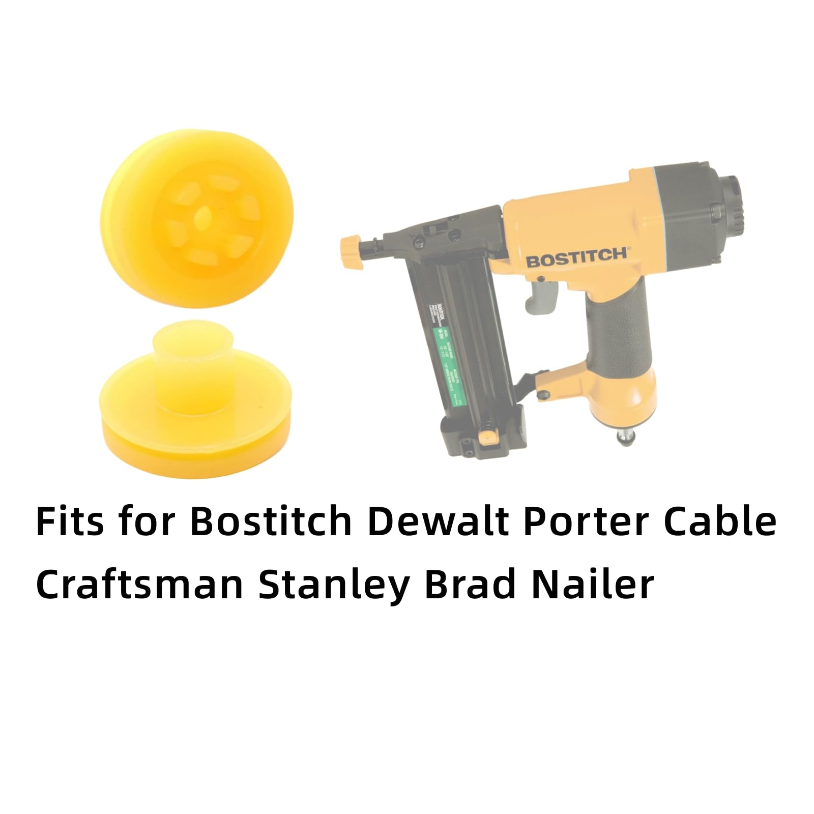 180450-S Head Valve Replaces for Bostitch Dewalt Porter Cable Craftsman Stanley Brad Nailer Compatible with SB-100SX BT1855 BT1855K SB-2IN1 SX1838 SX1838 SB-1850BN SB-1842BN SB-150SX SL1838BC and More