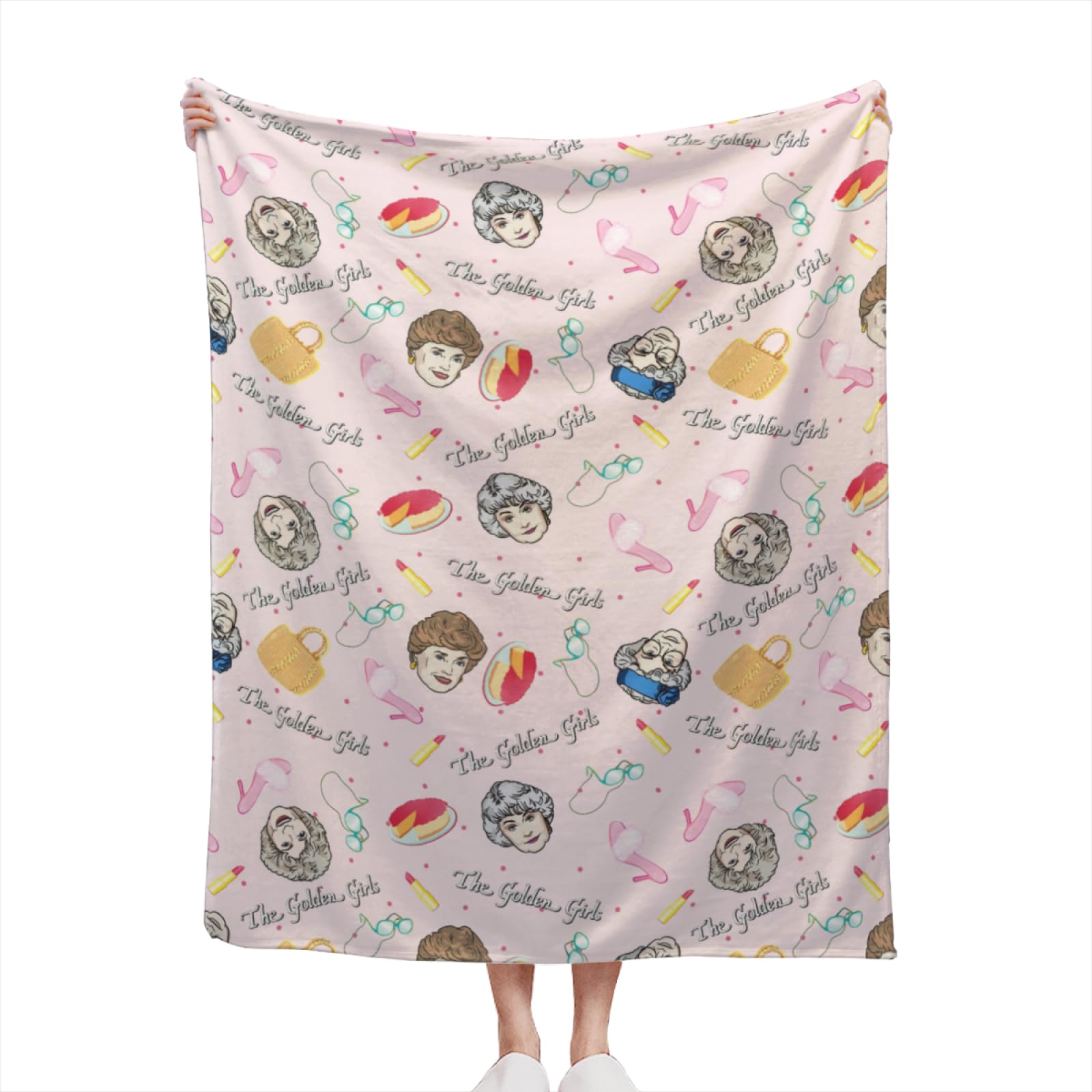 Goldengirls Golden Girls Blanket Gifts 60x50 Throw Blanket Lightweight Golden Girls Merchandise for Couch Bed Sofa Car