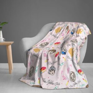 Goldengirls Golden Girls Blanket Gifts 60x50 Throw Blanket Lightweight Golden Girls Merchandise for Couch Bed Sofa Car