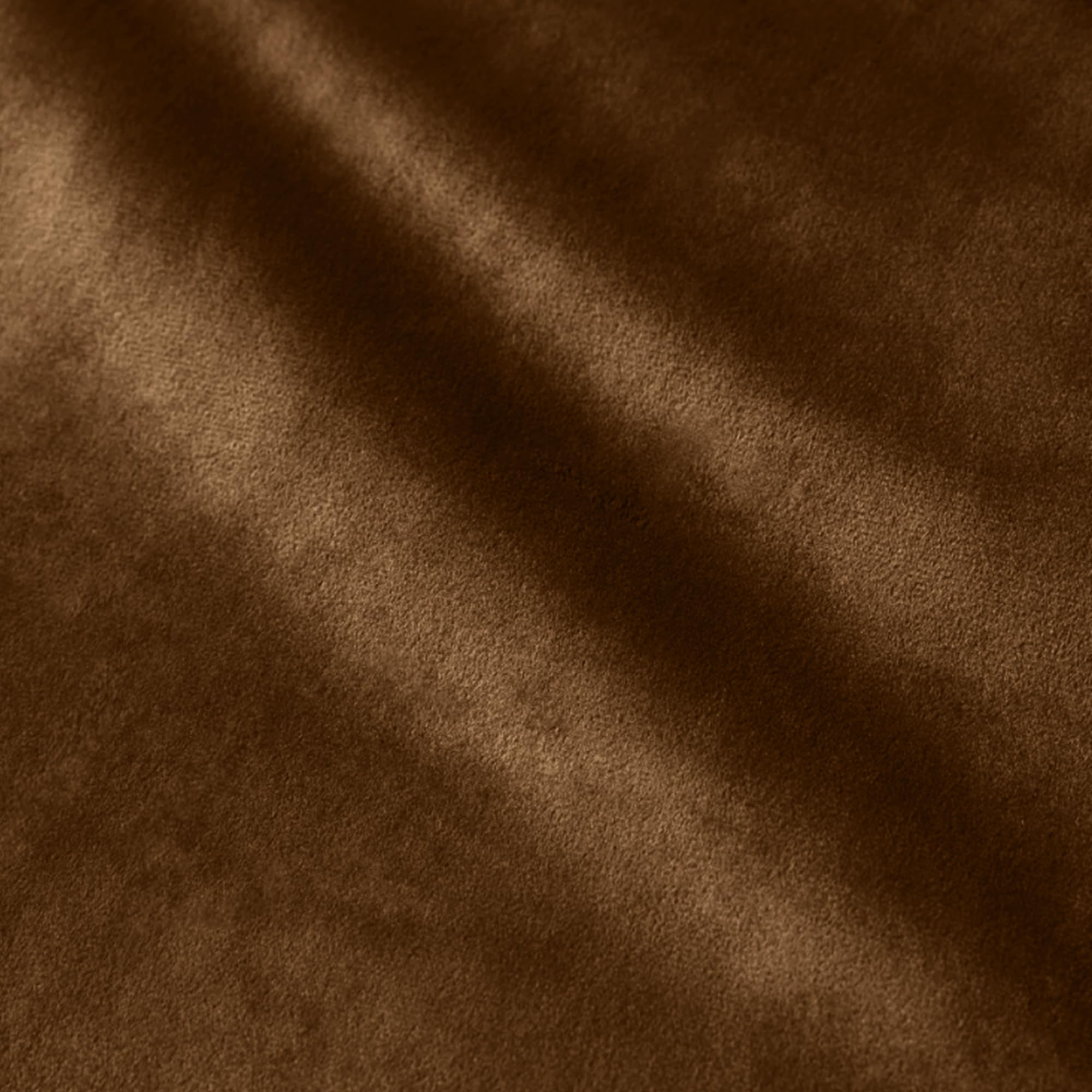 Greton Velvet Fabric, Brown 1 Yard