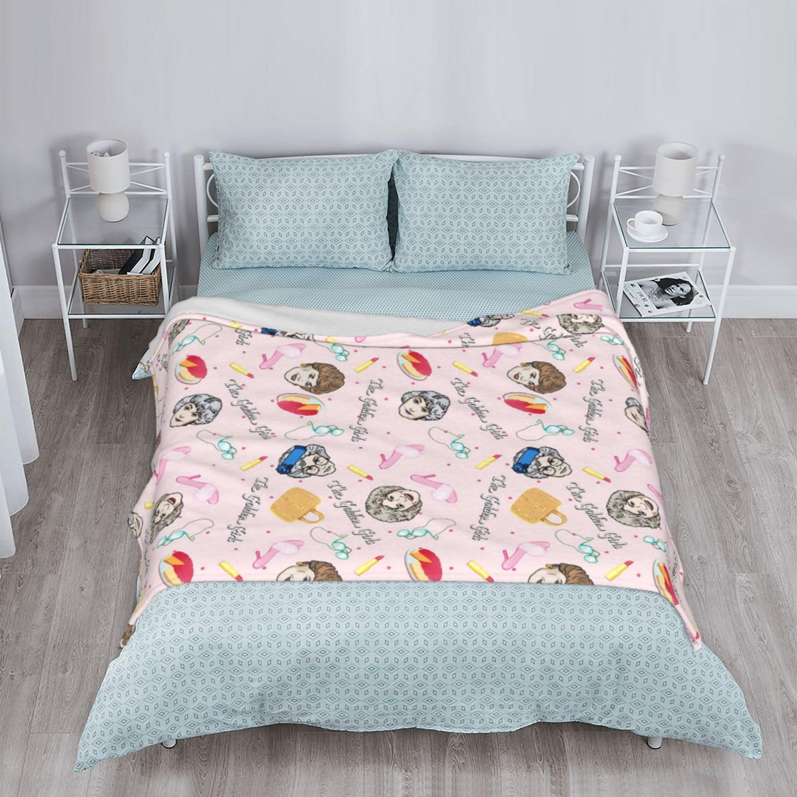 Goldengirls Golden Girls Blanket Gifts 60x50 Throw Blanket Lightweight Golden Girls Merchandise for Couch Bed Sofa Car