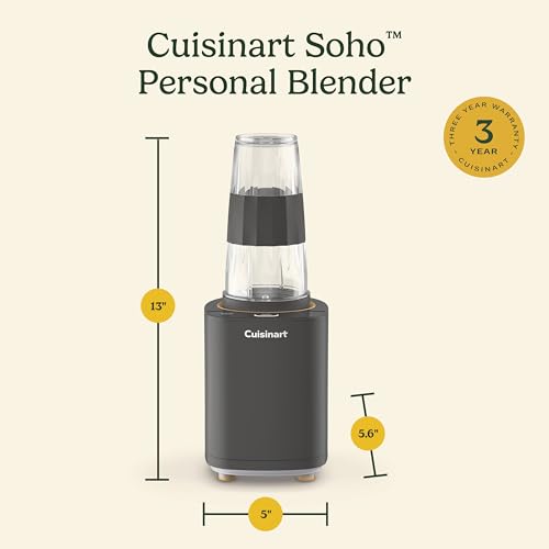 Cuisinart Soho™ Personal Blender, Black, CPB-7BK