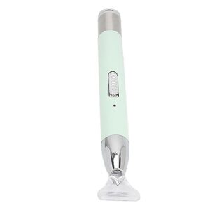 Luminous Rhinestone Painting Pen Ergonomic Rechargeable Embroidery Bead Picker Tool with 6 Heads Green