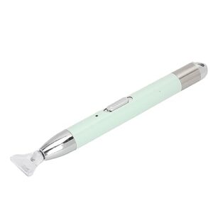 Luminous Rhinestone Painting Pen Ergonomic Rechargeable Embroidery Bead Picker Tool with 6 Heads Green