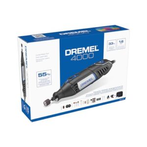 Dremel 4000-2/32 Variable Speed Rotary Tool Kit-Engraver, Polisher, and Sander- Perfect for Cutting, Detail Sanding, Engraving, Wood Carving, and Polising- 2 Attachments & 32 Accessories