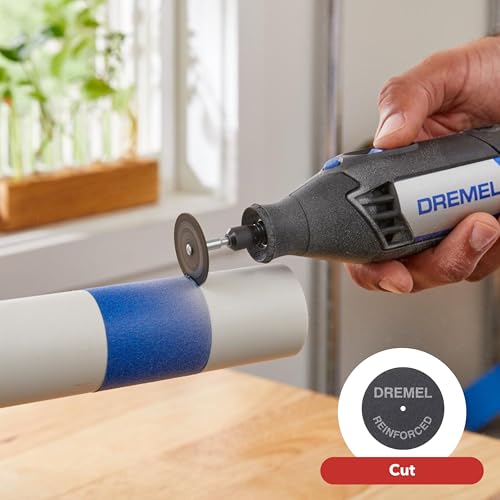 Dremel 4000-2/32 Variable Speed Rotary Tool Kit-Engraver, Polisher, and Sander- Perfect for Cutting, Detail Sanding, Engraving, Wood Carving, and Polising- 2 Attachments & 32 Accessories