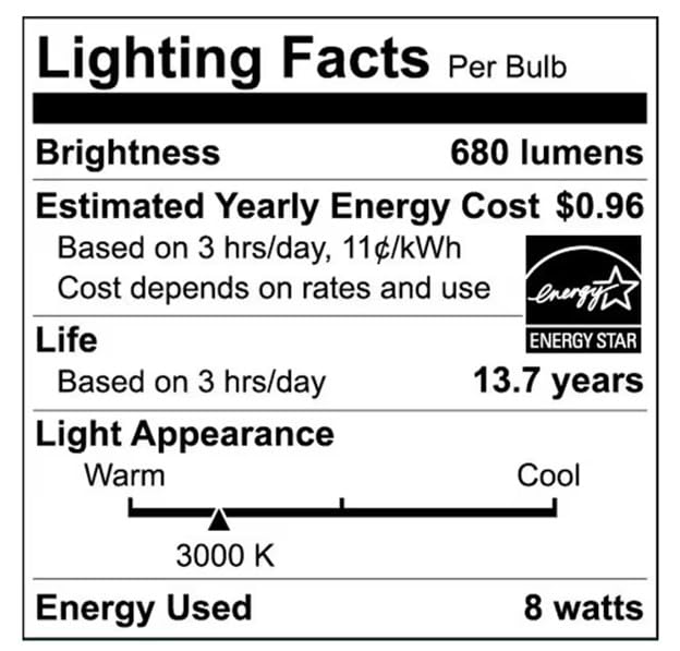 EcoSmart BR30 65W Equivalent Dimmable LED Light Bulbs Bright White (6-Pack)