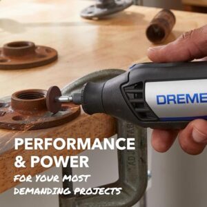 Dremel 4000-2/32 Variable Speed Rotary Tool Kit-Engraver, Polisher, and Sander- Perfect for Cutting, Detail Sanding, Engraving, Wood Carving, and Polising- 2 Attachments & 32 Accessories