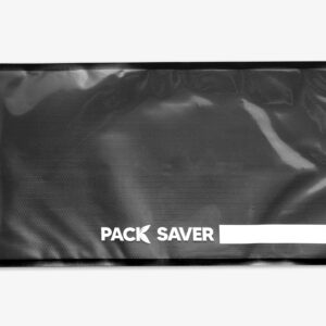 Pack Saver Vacuum Seal Bags 50 Commercial Grade PreCut Bags for Ultimate Food Preservation, Airtight Food Vac Bags for Storage, Meal Prep or Sous Vide, BPA Free, Black and Clear (11" x 19")