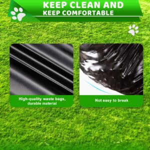 Uppcasir Dog Waste Can Liners, Dog Waste Bags for 15L Dog Poop Trash Can Outside, 10 Pack Dog Poop Bags Rolls Totaling 200 Bags for Outdoor, Garage, Yard or Other Locations