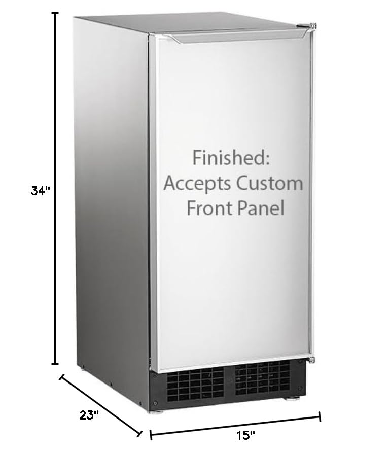 Generic Scotsman DCE33A-1SSD 15""W Top Hat Undercounter Ice Machine