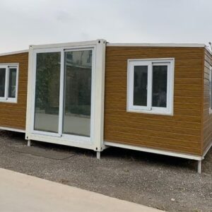 Expandable prefabricated Home Mobile, Prefab House for Hotel, Booth, Office, Guard House, Workshop - Efficient and Versatile Living Solution (20FT*40FT)