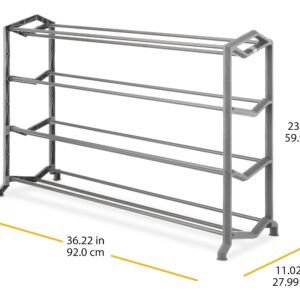 Whitmor 4-Tier Shoe Rack