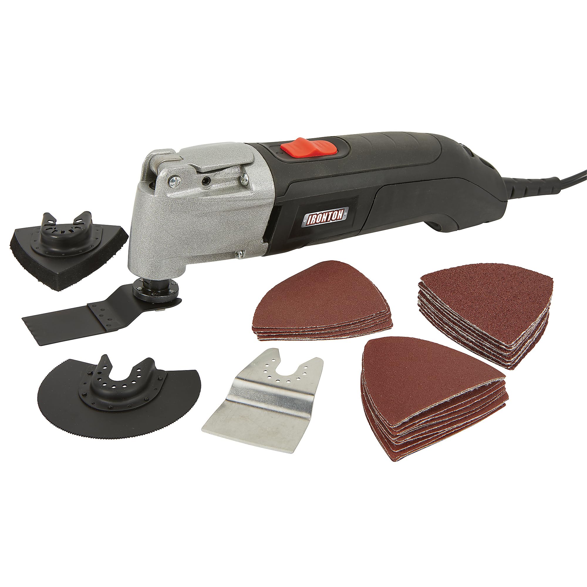 Ironton Multi-Purpose Oscillating Multi-Tool, 2.5 Amps, 20,000 OPM Max. Speed, Model# DMT148