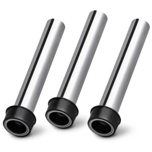 3pcs stainless steel sink overflow pipe - 7.48" 3 compartment sink stopper pipe overflow for 1.75" drains bar sink stoppers with overflow pipe - sink stopper pipe kitchen sink drain stopper drain pipe