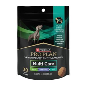 purina pro plan veterinary supplements multi care dog supplements - 30 ct. pouch