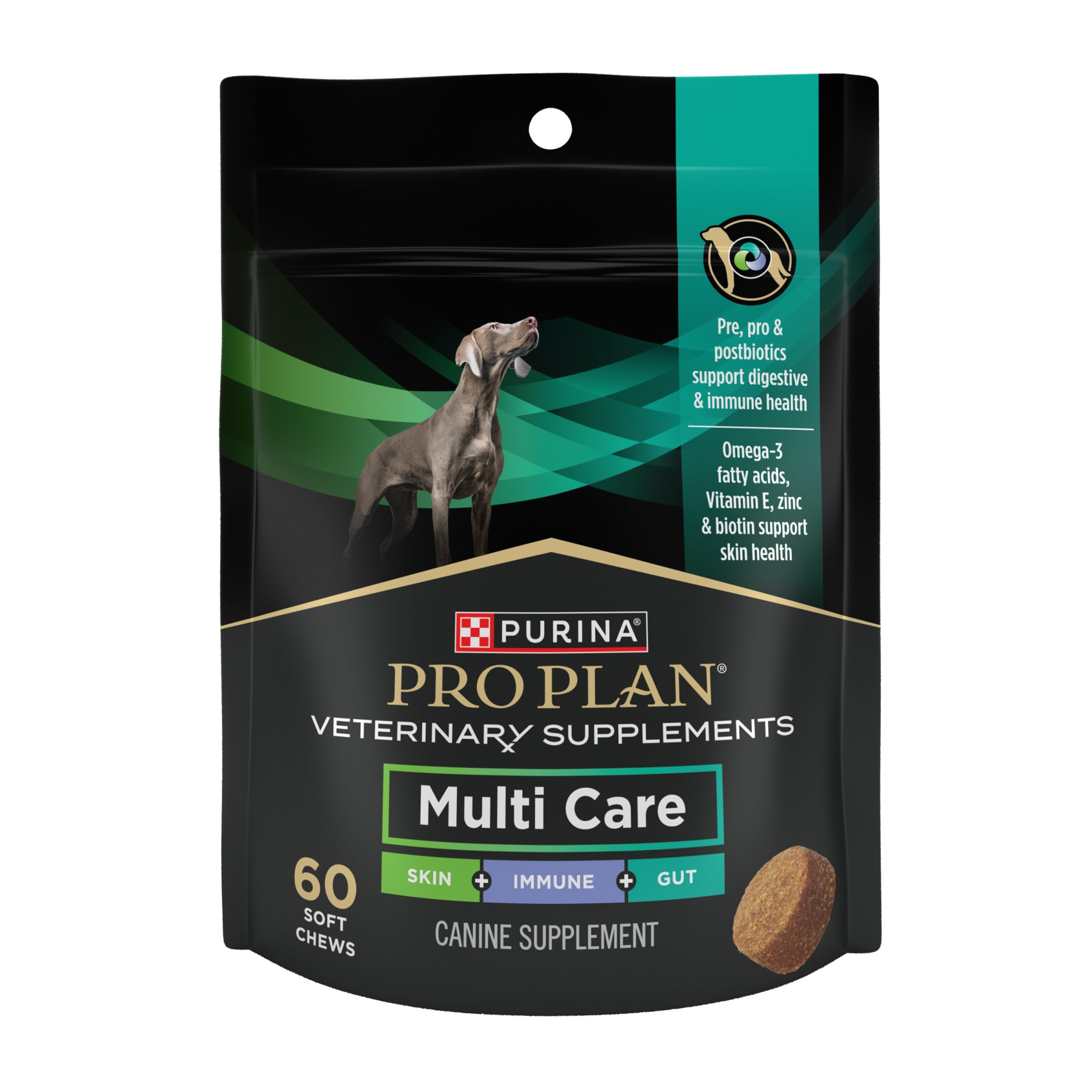 Purina Pro Plan Veterinary Supplements Multi Care Dog Supplements - 60 ct. Pouch