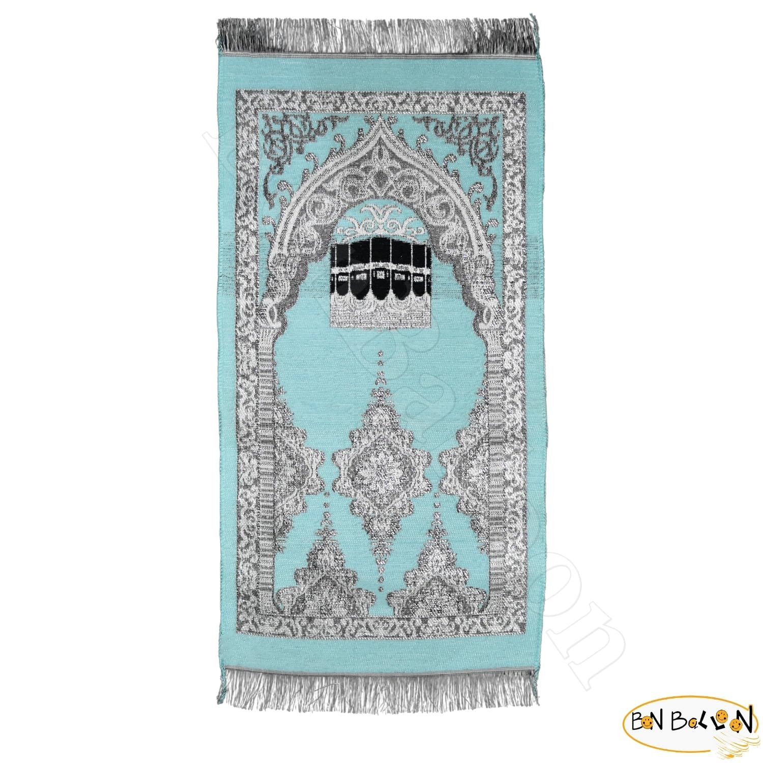 Light Blue Prayer Rug Muslim Carpet Mat Islamic Childrens Salat Small Kids Janamaz Sajda Rugs Sajadah Namaz Sajjadah Child Toddler Mosque Mini Praying Gebetsteppich Musallah Salah Masged Ramadan