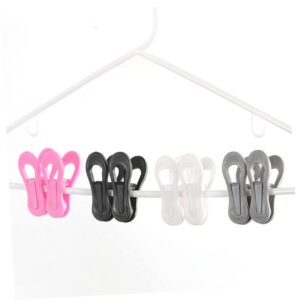 MAGICLULU 25 Pcs Clothes Clip Clothes Pins Towel Stand Pants Hanger Blanket Holder Towel Hook Clothes Rack Chair for Outside Clothes Hangers Belt Hanger Belt Rack Pink Baby Hook up