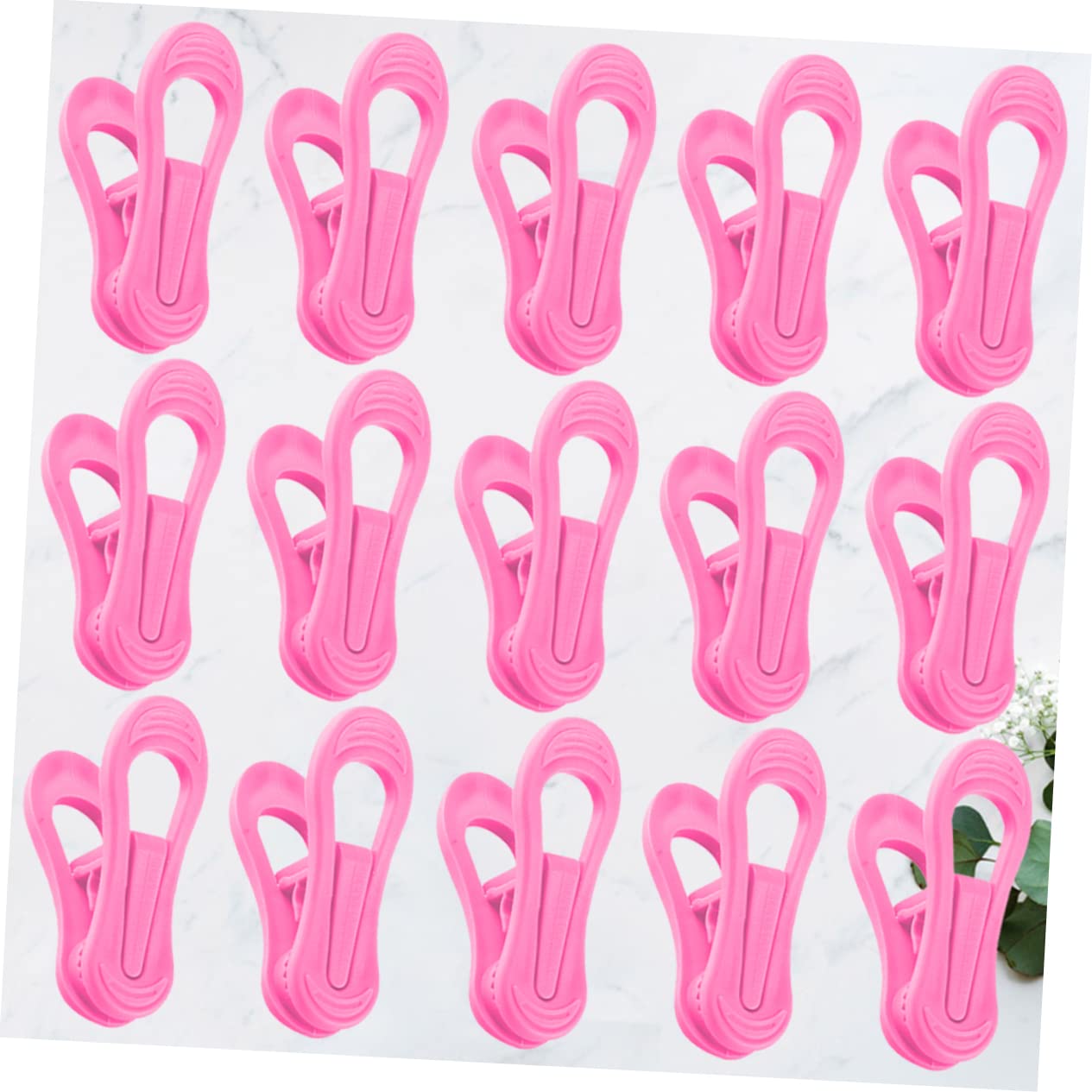 MAGICLULU 25 Pcs Clothes Clip Clothes Pins Towel Stand Pants Hanger Blanket Holder Towel Hook Clothes Rack Chair for Outside Clothes Hangers Belt Hanger Belt Rack Pink Baby Hook up