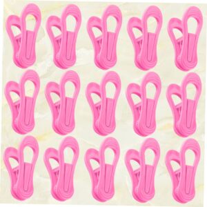 MAGICLULU 25 Pcs Clothes Clip Clothes Pins Towel Stand Pants Hanger Blanket Holder Towel Hook Clothes Rack Chair for Outside Clothes Hangers Belt Hanger Belt Rack Pink Baby Hook up