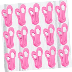 MAGICLULU 25 Pcs Clothes Clip Clothes Pins Towel Stand Pants Hanger Blanket Holder Towel Hook Clothes Rack Chair for Outside Clothes Hangers Belt Hanger Belt Rack Pink Baby Hook up