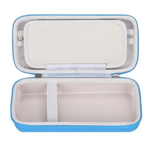 Tourmate Hard Stethoscope Case for 3M Littmann Classic III/Lightweight II S.E. /Cardiology IV Diagnostic/MDF Acoustica Deluxe Stethoscopes, Case Only (Blue)