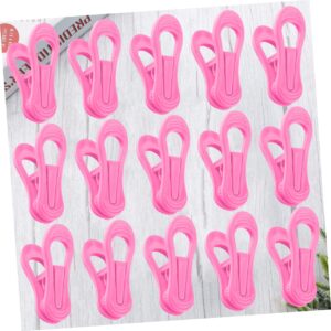 MAGICLULU 25 Pcs Clothes Clip Clothes Pins Towel Stand Pants Hanger Blanket Holder Towel Hook Clothes Rack Chair for Outside Clothes Hangers Belt Hanger Belt Rack Pink Baby Hook up