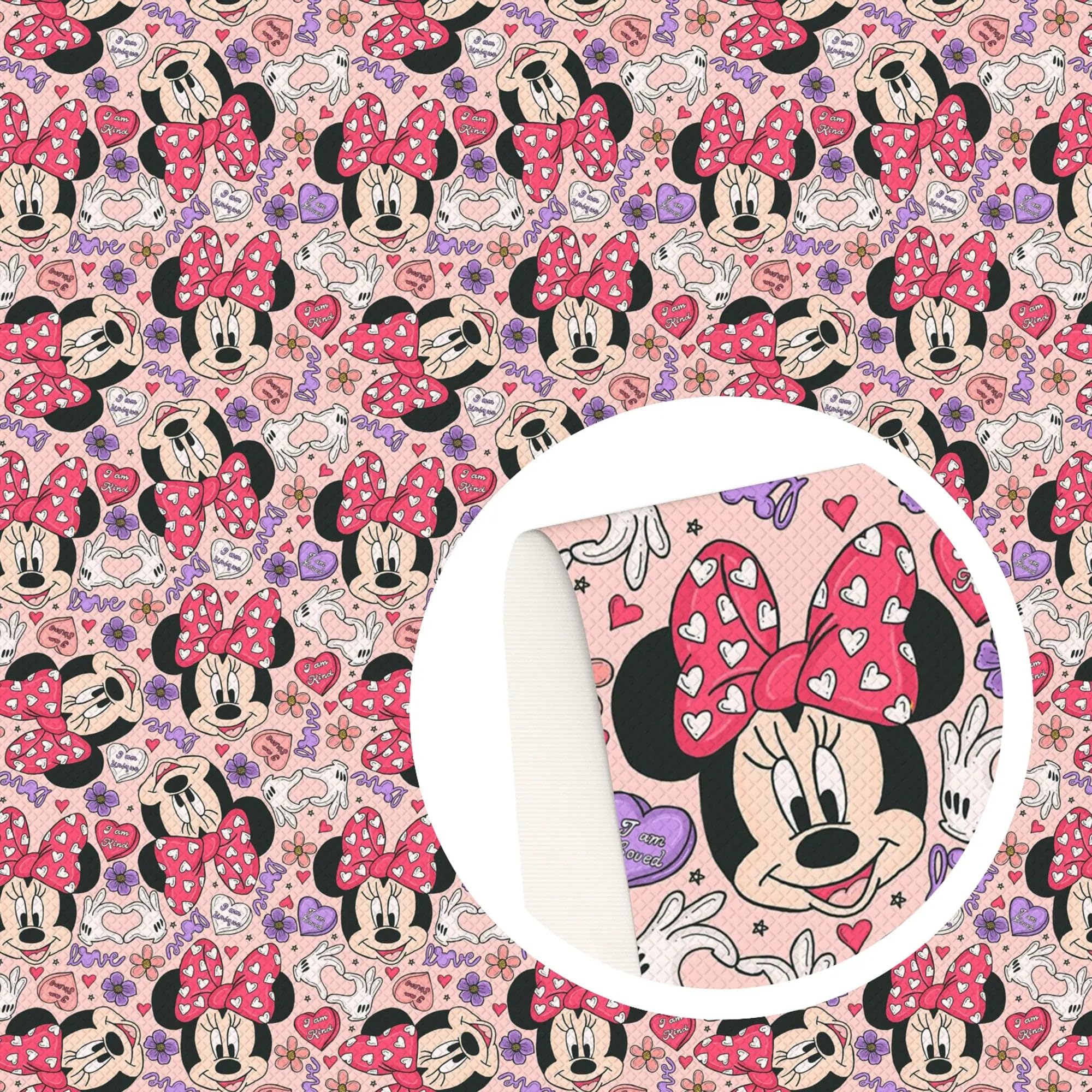 Sale D1sney Mickey Minnie Mouse Princess Donald Duck Cotton Sew Clothes Dress Fabrics DIY Quilting Needlework Patchwork Material