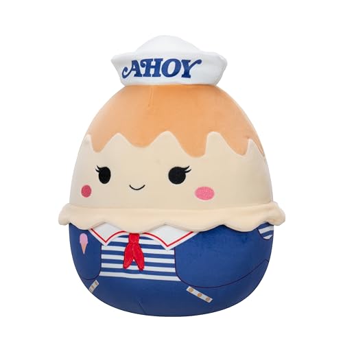 Squishmallows Original “Stranger Things” 10-Inch USS Butterscotch - Official Jazwares Plush (Medium-Sized)