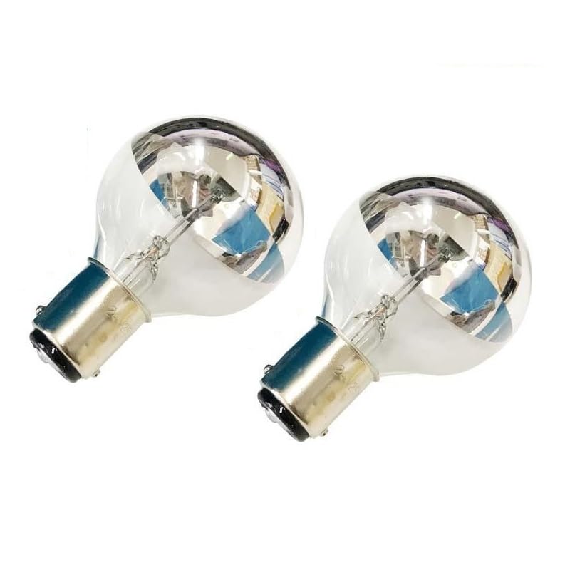 GWAYUANY 2PCS BA15D Plug-in 24V 25W shadowless Light Bulb