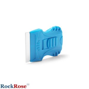 Mini Scraper Holder for 1" Razor Blade - Glass Cleaning and Glue Removal Tool with Comfort Grip Handle (Pack 3 Units)