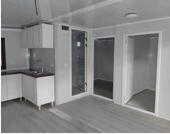 Mobile Prefabricated Tiny house, 19ft x 20ft private space of 2 bed rooms, living room, restroom and kitchen, Ideal for Air bnb hosting, Office or Workshop.