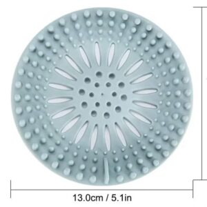 Generic 5PC Hair Catcher Silicone Sink Cover Drian Hair Catcher Easy to Install Kitchen and Bath Must Have