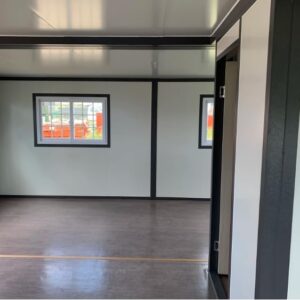 Mobile Prefabricated Tiny house, 19ft x 20ft private space of 2 bed rooms, living room, restroom and kitchen, Ideal for Air bnb hosting, Office or Workshop.