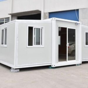 Modern Prefab Expandable Container House | Foldable & Portable Home | Steel Frame Double Glass Windows | Kitchen & Bathroom | 3 Rooms | Easy Assembly