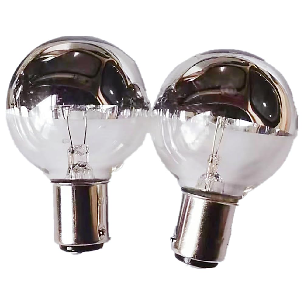 GWAYUANY 2PCS BA15D Plug-in 24V 25W shadowless Light Bulb