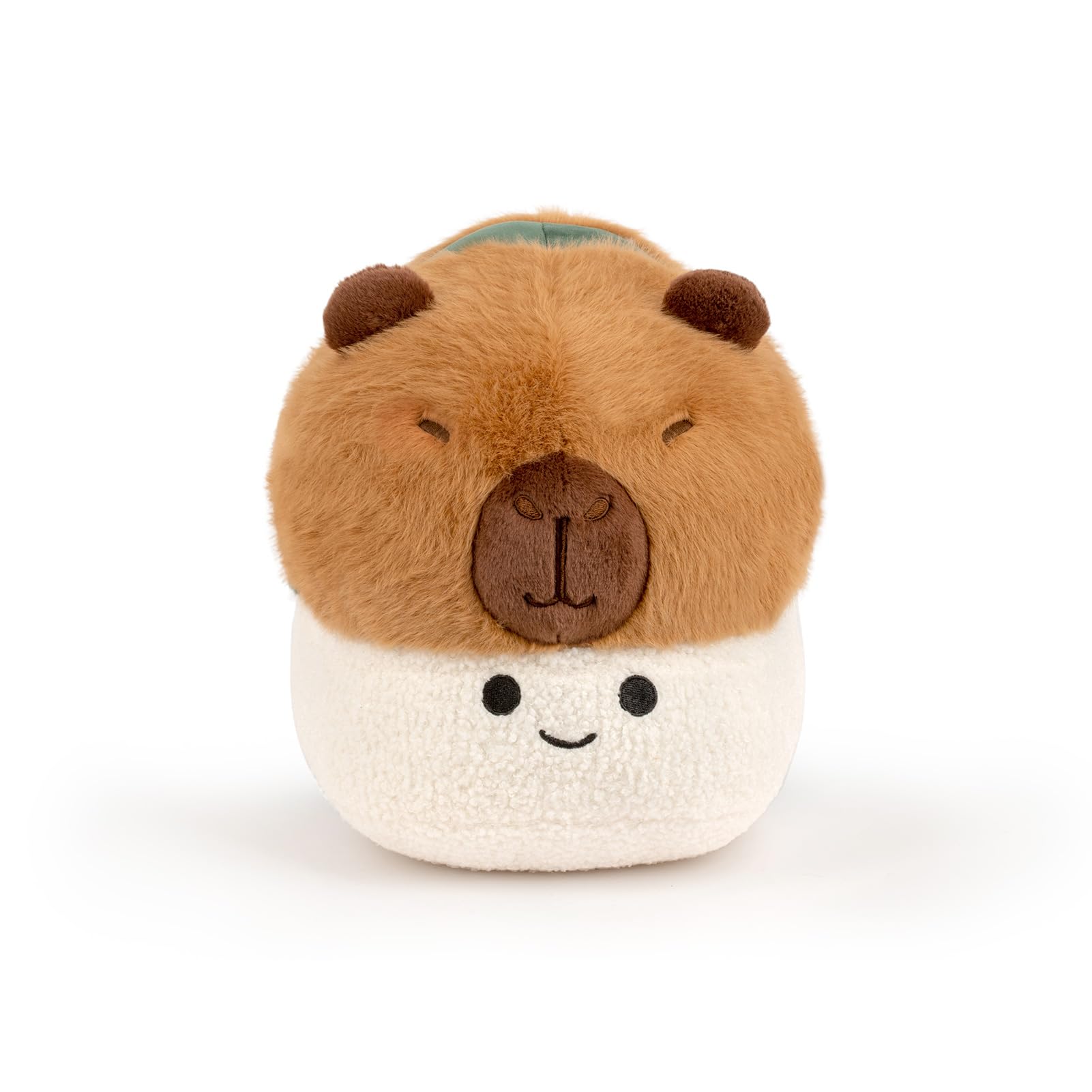 Wanwu World Capybara Plush Pillow Cute Capybara Plush Toy Pillows 13.8'' Capybara Stuffed Animal Soft Capybara Sushi Plushies Doll Birthday Gifts for Boys Girls Kids