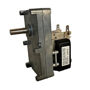 Englander PU-047040 Tabbed Top & Bottom Auger Feed Motor for Englander 25-PDVC, 55-SHP10, 25-PDV, 25-SHP, 55-TRP Pellet Stoves 1 RPM Counter Clockwise Gearbox PH-CCW1T