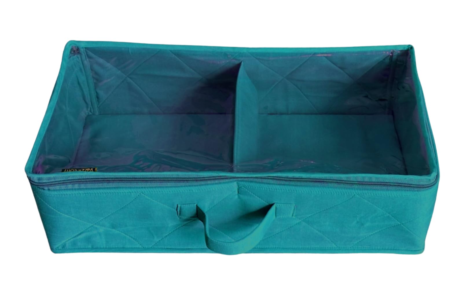 Fat Quarter Portable Tote Bag - Quilting Organizer Aqua