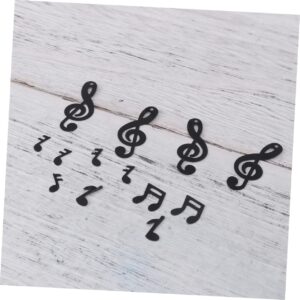 Ciieeo 1 Pack Music Theme Party Decoration White Stickers Music Notes Table Scatter Music Confetti Table Confetti Bridal Shower Glitter Confetti Sprinkles Birthday Christmas Ceiling Baby