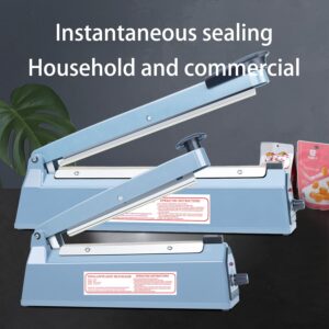 YOYALANP Impulse Sealer 8 inch, Manual Heat Sealer Machine for Plastic Bags, mylar bag Shrink Wrap Bag Sealers Duty Sealing Machine With Repair Kit