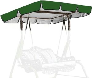 bturyt replacement canopy for swing seat 2 ; 3 seater sizes, garden swing canopy replacement waterproof, outdoor garden chair awning cover